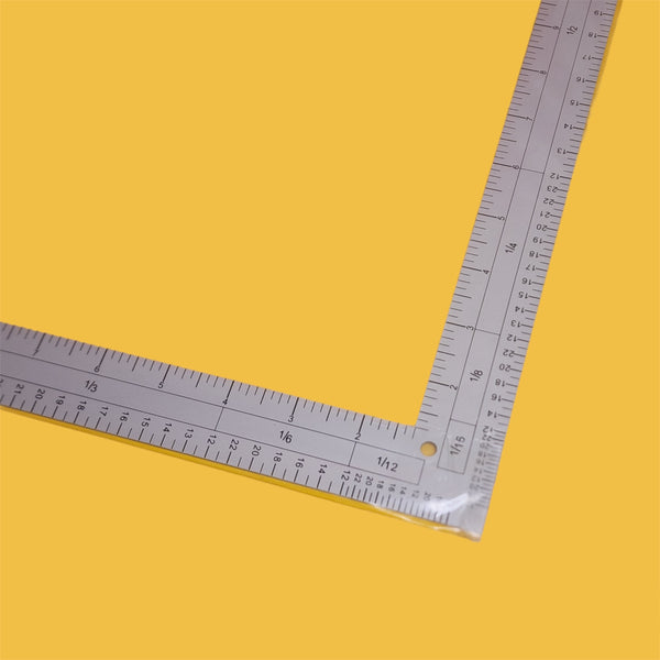 Escuadra / Regla en L - 24"x14" - (SOLO PARA RECOGIDO/PICKUP ONLY)