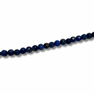 Lapis Lazuli Faceted Beads / Cuentas Facetadas de Lapislázuli - 4mm