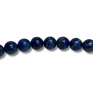Lapis Lazuli Round Beads / Cuentas Redondas de Lapislázuli- 10mm