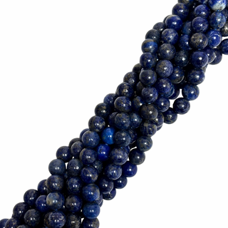 Cuentas Redondas de Lapislázuli- 8mm