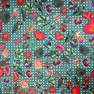 Licra Serena Sublimada / Lycra Serene, 58" Wide - 100% Polyester, Four Way Stretch - Puerto Rico