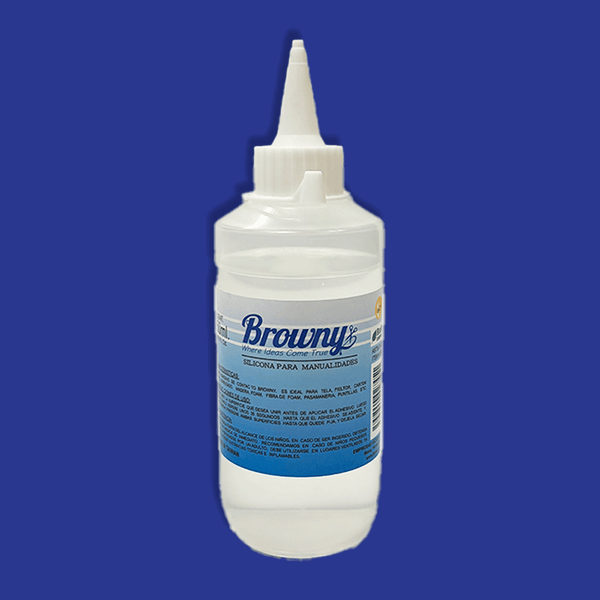 Browny - Glue / Pega - Silicona para Manualidades 8.45 oz