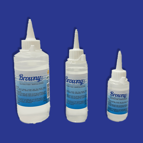 Browny - Glue / Pega - Silicona para Manualidades 8.45 oz