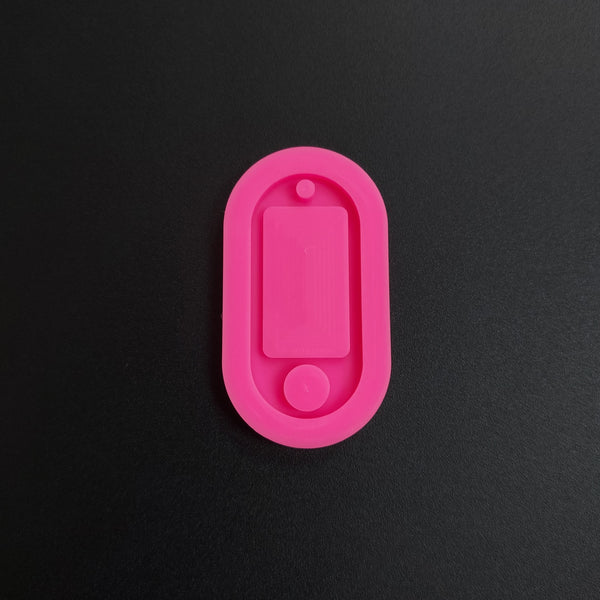 Molde Ovalado para Llavero Shaker