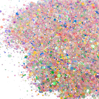 Pink Multicolor Mix- Chunky Glitter, 2oz