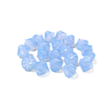 Swarovski Crystal, Bicone, 8mm - Air Blue Opal; 20 pcs