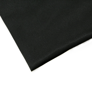 Black, 100% Polyester Crepé Back Satin - 58" wide; 1 Yard