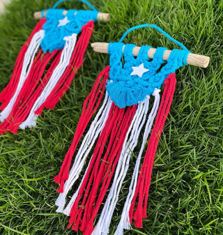 Taller Básico de Macramé: Bandera Monoestrellada