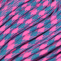 Blue & Pink Parachute Cord- 4mm; per yard
