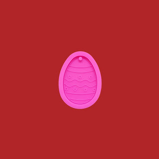 Easter Egg - Molde de Silicona; Aprox. 2.25"x1.5"