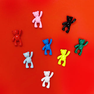 Bear Charms - Available in different colors; 1pc