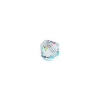 Swarovski Crystal, Bicone, 6mm- Light Azore AB; 20pcs