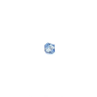 Swarovski Crystal, Bicone, Light Sapphire, 6mm; 20pcs