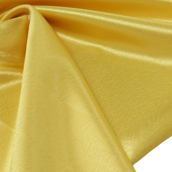 Light Yellow, 100% Polyester Crepé Back Satin - 58" wide; 1 Yard