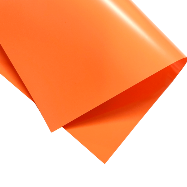 Orange - HTV (Heat Transfer Vinyl) Sheet Approx. 12"x12" - SOLO RECOGIDO/PICKUP ONLY