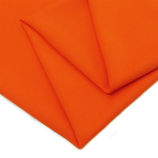 Orange, Polyester Baseball Knit - 60" wide; 1 Yard