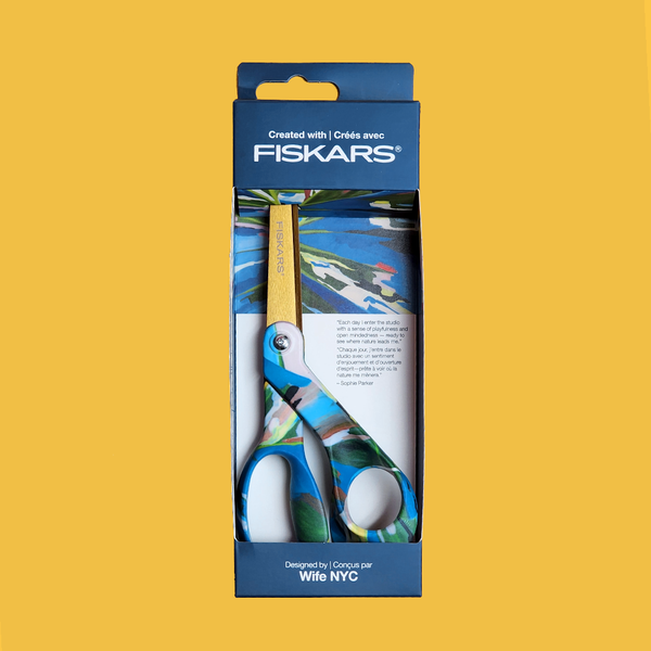 Abstract, Fiskars Scissors - Tijera para cortar telas, 8"