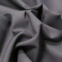 Charcoal, 65% Poly 35% Cotton Twill  - 62/64" wide; 1 yard