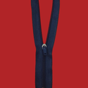 Zipper de nylon de 7"- Azul Marino
