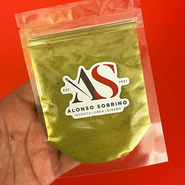 Olive Green Mica Powder, 10g