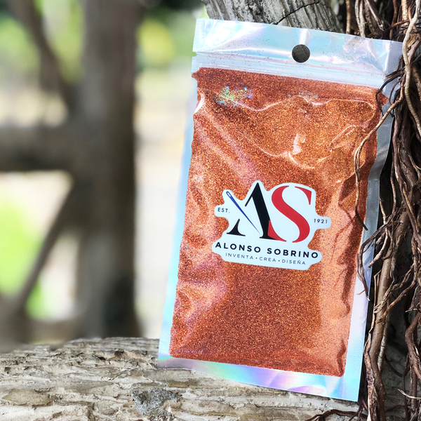 Burnt Orange, Ultra Fine Glitter, 1.5oz