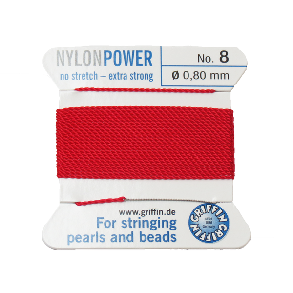 Griffin Cord, Red-8