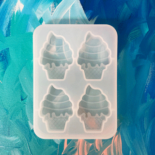 Ice Cream Mold for Resin- Approx.
