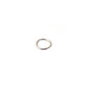 Jump Ring Closed, Sterling Silver, 6mm; 1 piece