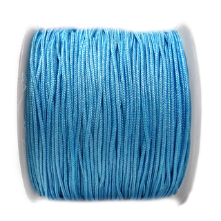 Nylon Cord, 1mm- Light Blue; 60yards