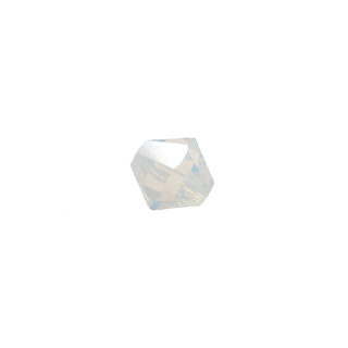 Swarovski Crystal, Bicone, 8mm - White Opal; 20 pcs