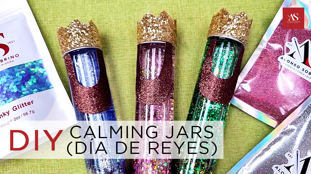 DIY • Calming Jars con Motivo de Reyes