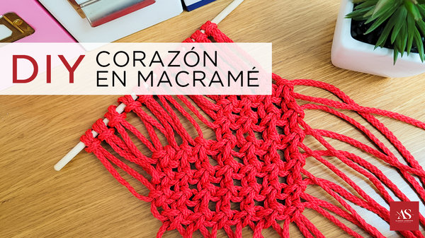 DIY • Corazón en Macramé