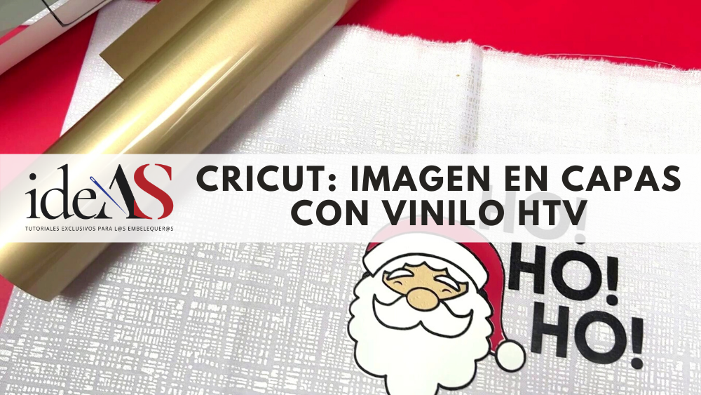 Cricut: Imagen en Capas con Vinilo HTV