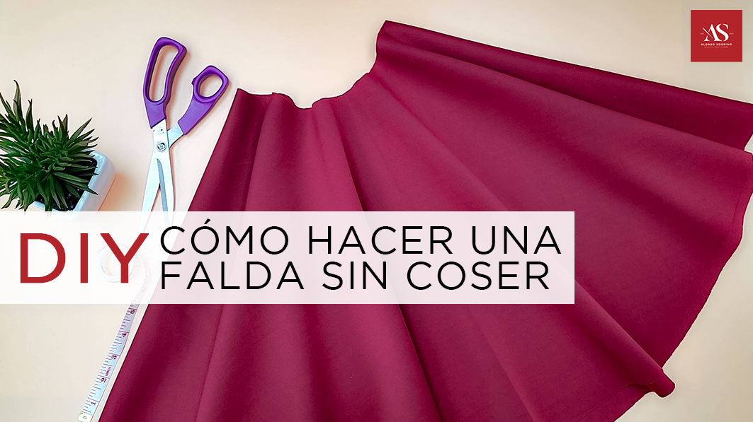 DIY • Cómo Hacer Una Falda Sin Coser