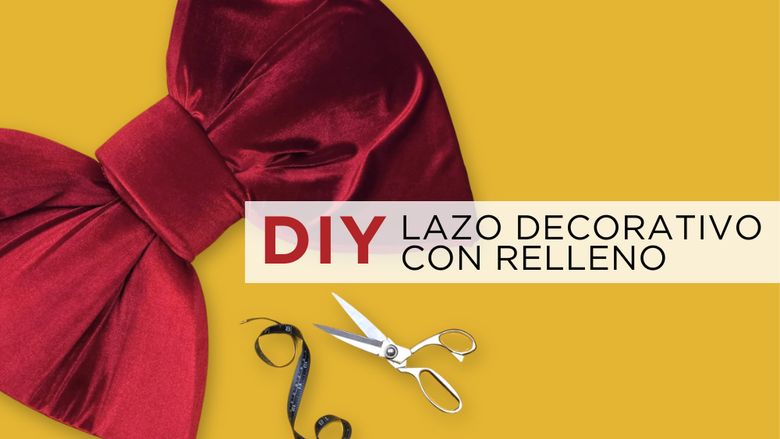 DIY! 🎀 Lazo Decorativo con Relleno ✨