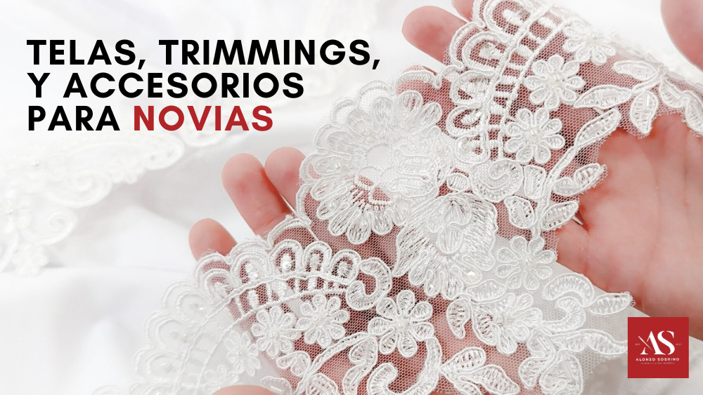 👰 Telas, Trimmings, y Accesorios para Novias 🤍