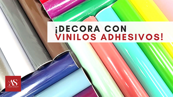 ¡Decora con Vinilos Adhesivos!