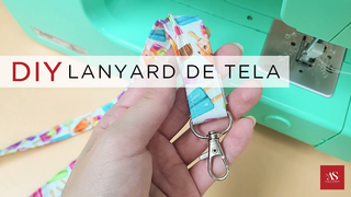 Materiales - DIY Lanyard de Tela