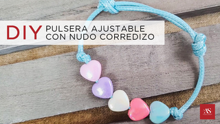 Materiales - DIY Pulsera Ajustable con Nudo Corredizo