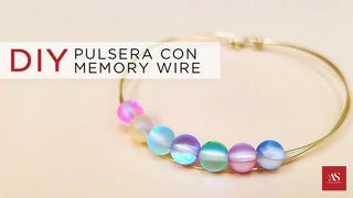 Materiales - DIY Pulsera con Memory Wire