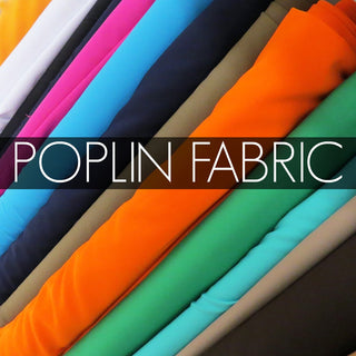 Poplin Fabric - 100% Textured Polyester