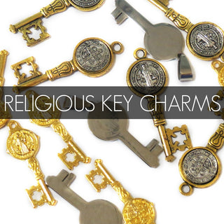 Religious Key Charms
