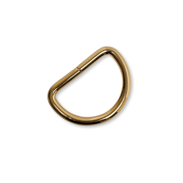 D Ring Dorado 1 ½", 38 mm – 2 piezas