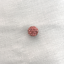 Pave Beads Rosado - 10mm