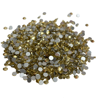 Flatbacks Rhinestones SS12, Topaz Claro - 1440 piezas
