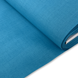 Tela Thai Etamina 45", Turquesa - 1 yarda