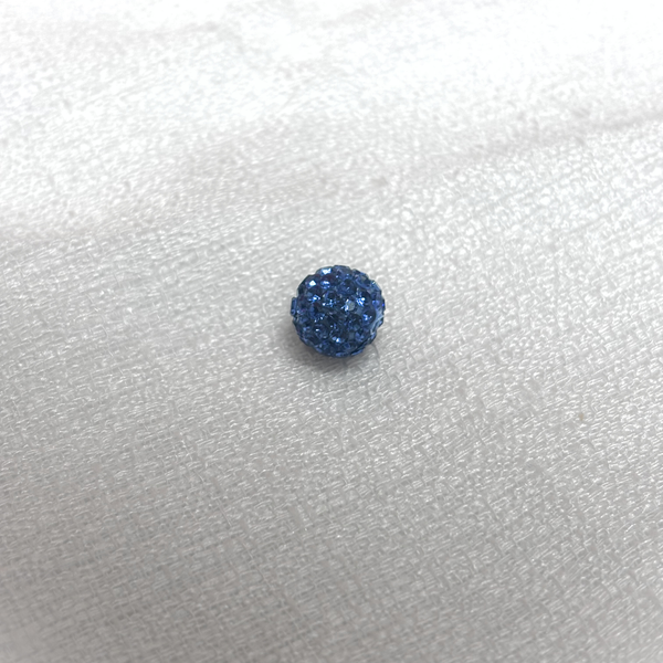 Pave Beads Azul Cielo - 10mm