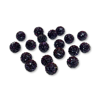 Pave Beads Vino - 10mm