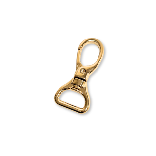 Snap Hook Gilt ½", 16 mm – 2 pieces
