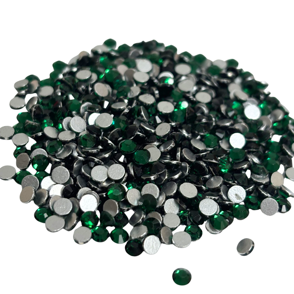 Flatbacks Rhinestones SS16, Esmeralda - 1440 piezas
